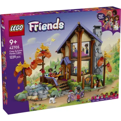 Конструктор LEGO Friends Затишний лісовий будиночок для осіннього відпочинку (42705)