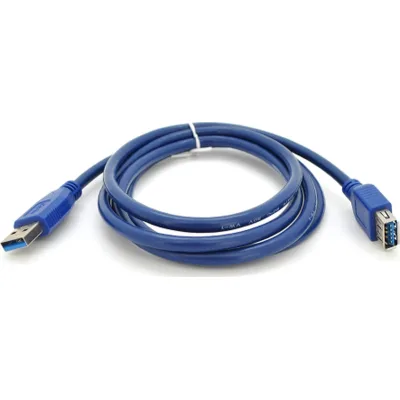 Дата кабель USB 3.0 AM/AF 1.5m blue Voltronic (YT-3.0AM\AF-1.5BL)