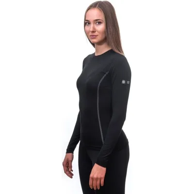 Термокофта Sensor Merino Active LS 11109024, SW11MA-black-S (SW11MA-black-S)