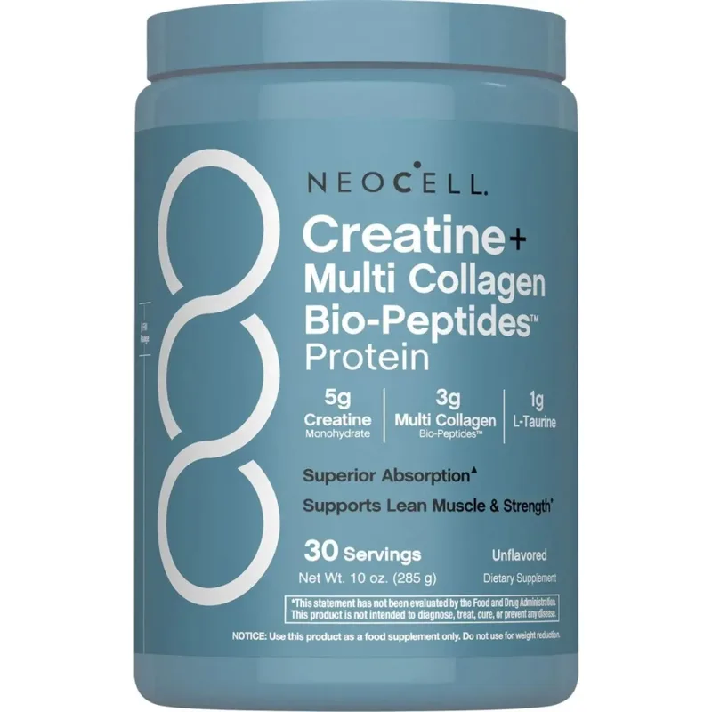 Вітамінно-мінеральний комплекс Neocell Kreatyn y multykollagen, Creatine + Multi Collagen, 285 g (M58591)