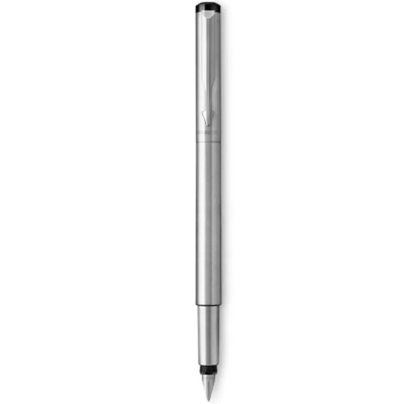 Ручка пір'яна Parker VECTOR 17 Stainless Steel FP F (05 011)