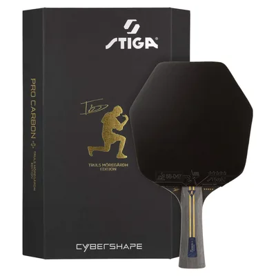 Ракетка для настільного тенісу Stiga Pro Carbon Plus Cybershape Truls Edition 5 Star FL (1215-1306-35) (932354)