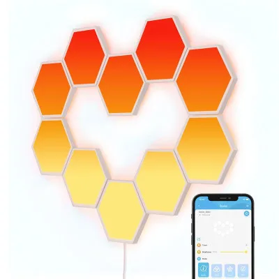Світильник Govee H6061 Glide Hexa Light Panels 10шт RGB Білий (B6061301)
