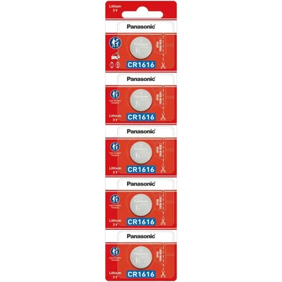 Батарейка CR 1616 Lithium 5pcs Blister Panasonic (CR-1616/5BE)