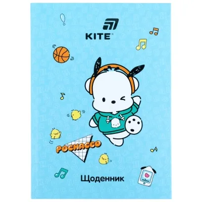 Щоденник шкільний Kite Pochacco, тверда обкладинка (PC26-262)