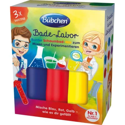 Засіб для купання Bubchen Лабораторія у ванній 50 мл 3 шт. (3104634)