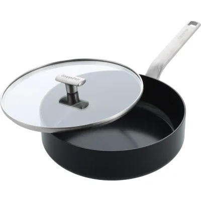 Сотейник GreenPan Evolution з кришкою 26 см, 3,7 л (CC007086-001)