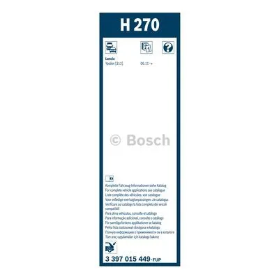 Щітка склоочисника Bosch 3 397 015 449