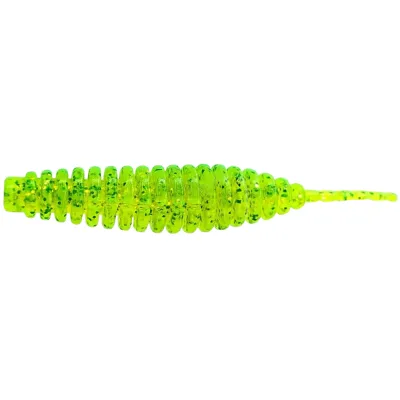Силікон рибальський FishUP Tanta 2.5" 026 - Flo Chartreuse/Green (8шт/уп) (1862.02.69)