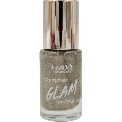 Лак для нігтів Maxi Color Shimmer Glam Nail Polish 01 (4823097122648)