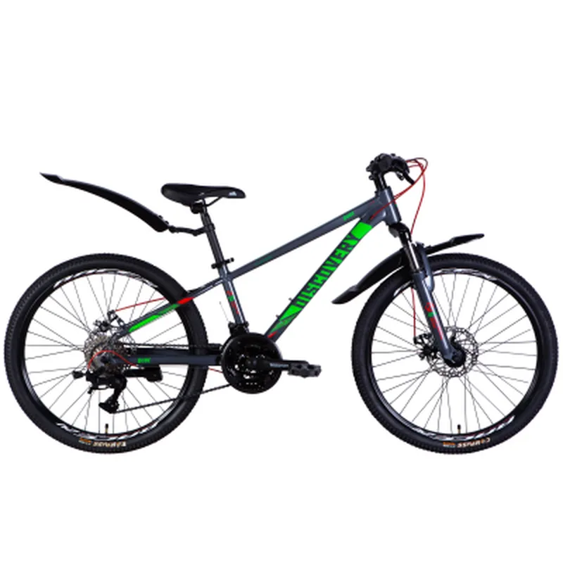 Велосипед Discovery 24" QUBE DD CS рама-11,5" AL 2025 сірий (OPS-DIS-24-336)