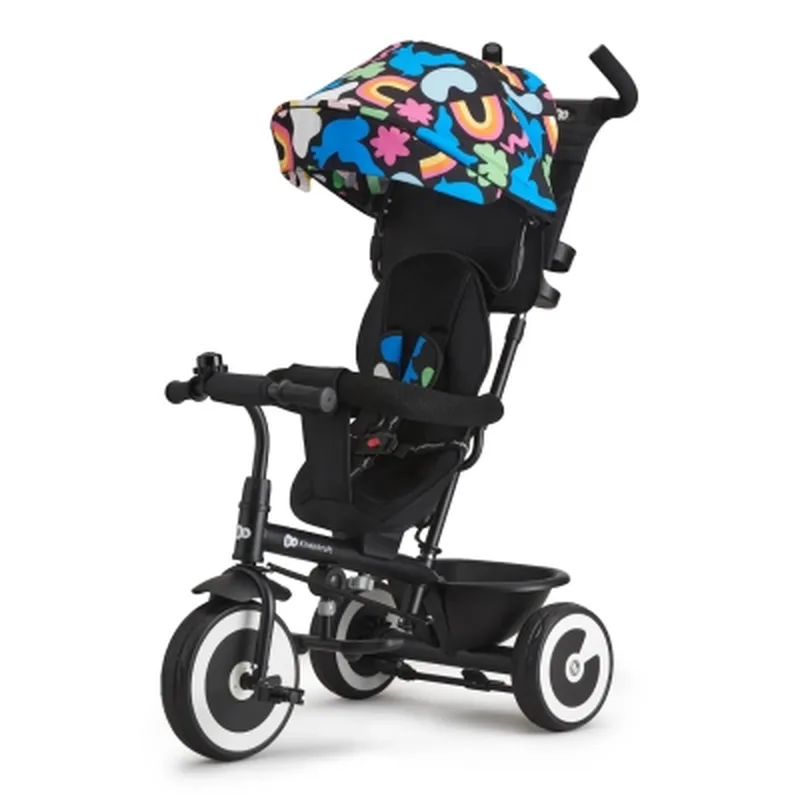 Дитячий велосипед Kinderkraft Aston Happy Shapes (KRASTO00HAP0000) (5902533925643)