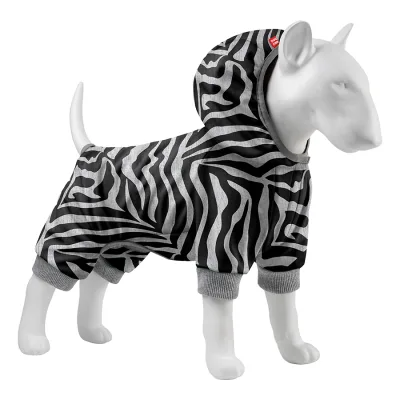 Комбінезон для тварин WAUDOG Clothes "Зебра" софтшелл S35 (306-0055)