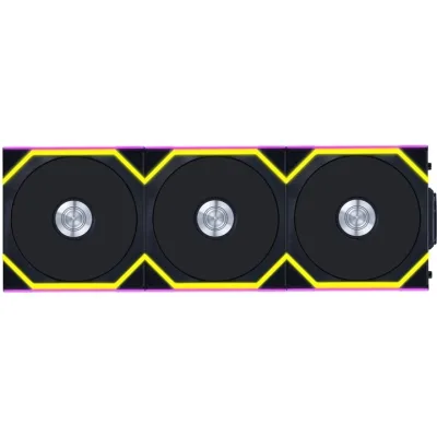 Кулер до корпусу Lian Li Uni Fan SL WIRELESS 120-3, Black (G99.12SL1W3B.00)