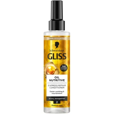 Кондиціонер для волосся Gliss Oil Nutritive Hair Repair для сухого та пошкодженого волосся 200 мл (9000100398701)