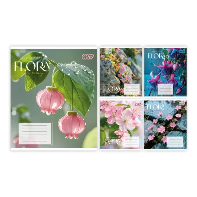 Зошит Yes Flora А5 36 аркушів, клітинка (768792)