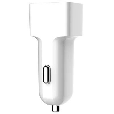Зарядний пристрій ColorWay 2USB AUTO ID 2.4A (12W) white (CW-CHA009-WT)