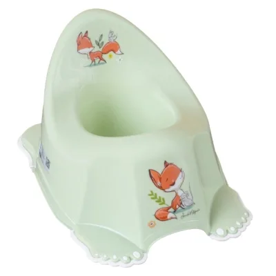 Горщик Tega Baby з музикою антиковзкий FOREST FAIRYTALE light green (PO-069-112)