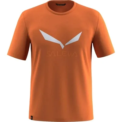 Футболка Salewa Solidlogo Dri-Release 27018 4530 - 46/S - помаранчевий (013.012.1241)
