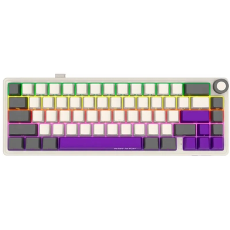 Клавіатура Lorgar KBP70MW Pro RGB Wireless/Bluetooth/USB UA Beige (LRG-KBP70MW-RT-US)