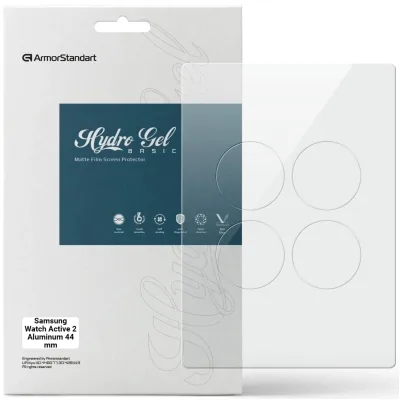 Плівка захисна Armorstandart Matte hydrogel Samsung Watch Active 2 Aluminum 44mm 4 pcs (ARM92110)