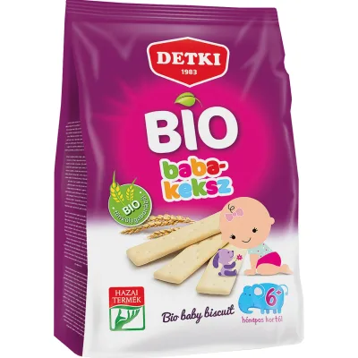 Дитяче печиво Detki Спельтове Bio органічне з 6-ти місяців 150 г (1189005)