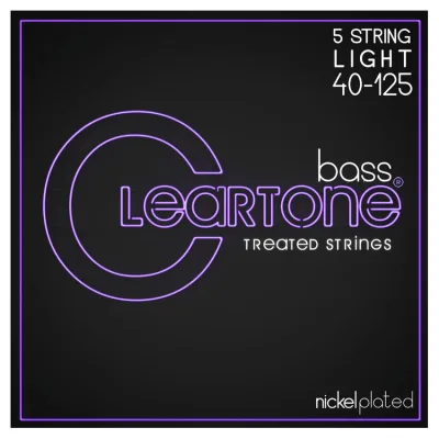 Струни для гітари Cleartone Bass Nickel-Plated Light 5 String (40-125) (6440-5)