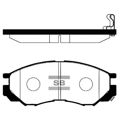 Гальмівні колодки HI-Q SP2011