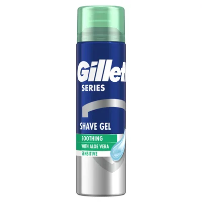 Гель для гоління Gillette Series Sensitive Skin Для чутливої шкіри 200 мл (3014260214692)