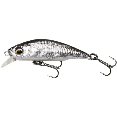 Воблер Savage Gear 3D Sticklebait Twitch S 55mm 7.0g Black Silver (1854.16.23)