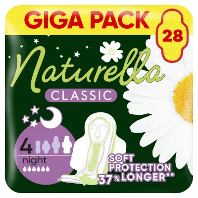 Гігієнічні прокладки Naturella Classic Night 28 шт. (8700216819305)
