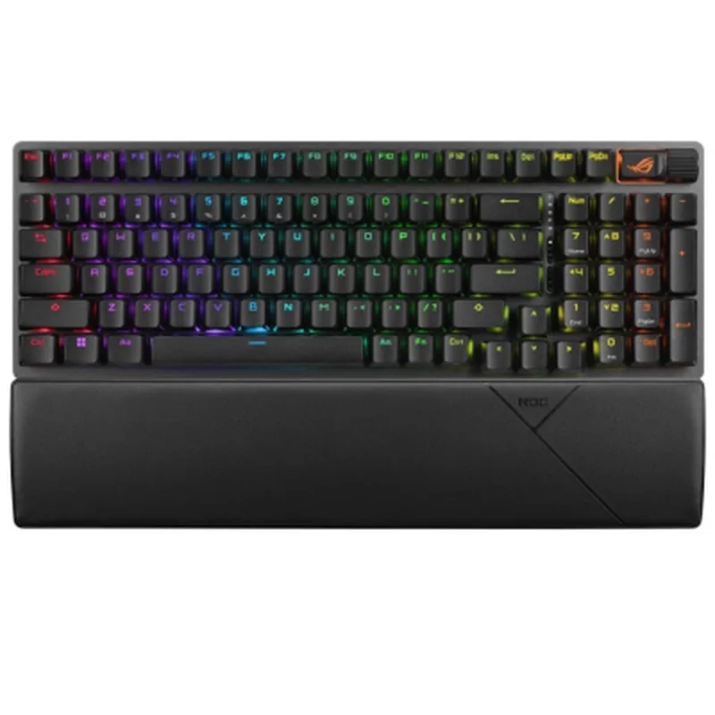 Клавіатура ASUS ROG Strix Scope II X NX Snow V2 ABS USB UA Black (90MP037A-BKMA00)