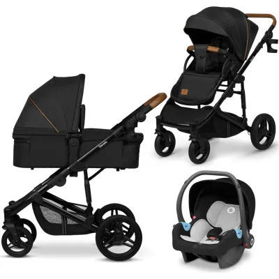 Коляска Lionelo 3 в 1 Mari Tour Black Onyx (LO-MARI TOUR 3IN1 BLACK ONYX)