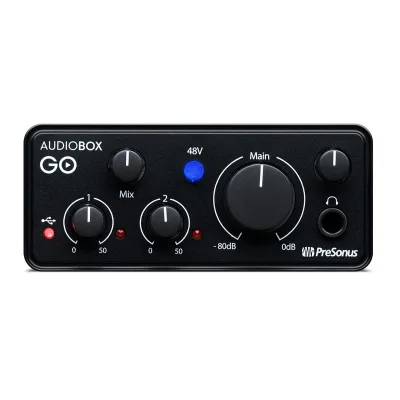Аудіоінтерфейс PreSonus AudioBox GO (301216)