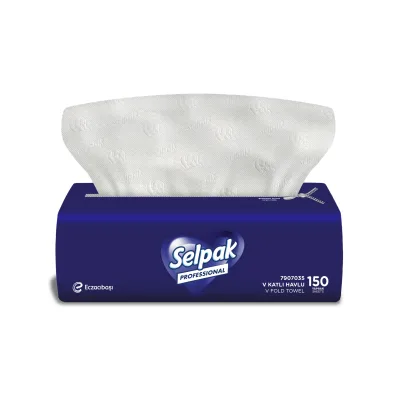Паперові рушники Selpak Professional Premium V-складання 2 шари 150 шт. (8590530066021)