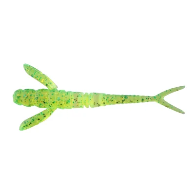 Силікон рибальський FishUP Flit 1.5" 026 - Flo Chartreuse/Green (10шт/уп) (1862.02.33)
