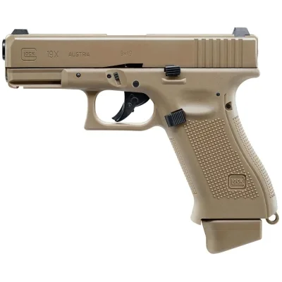 Страйкбольний пістолет Umarex Glock 19X Blowback СО2 кал. 6 мм ВВ (2.6435)