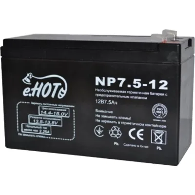 Батарея до ДБЖ Enot 12В 7.5 Ач (NP7.5-12)