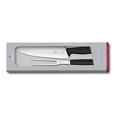 Набір ножів Victorinox SwissClassic Carving Set Black (6.7133.2G)