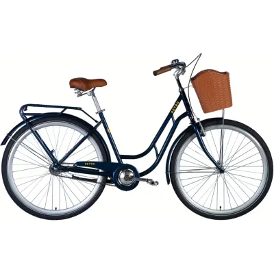 Велосипед Dorozhnik 28" RETRO Velosteel рама-19" ST 2026 синій (OPS-D-28-546)