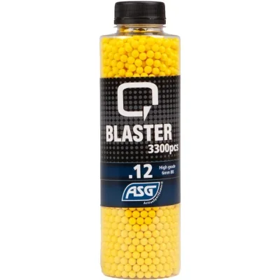 Страйкбольні кульки ASG Q Blaster Yellow 6мм 0,12г 3300шт (19398)
