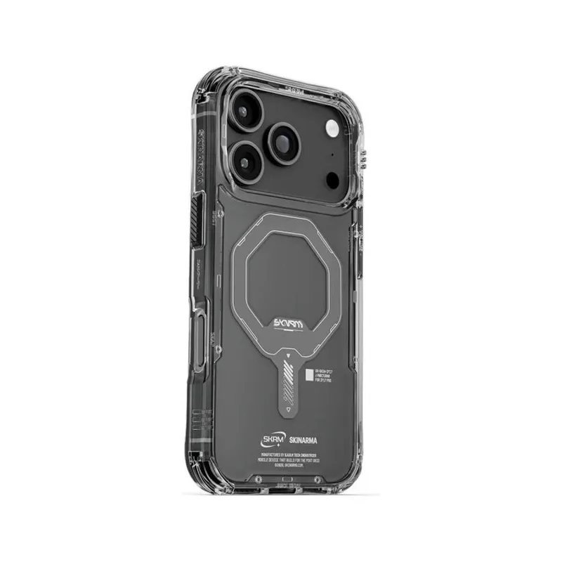 Чохол до мобільного телефона Skinarma Saido Magnetic Charging iPhone 17 Pro Gray (8886461248470)