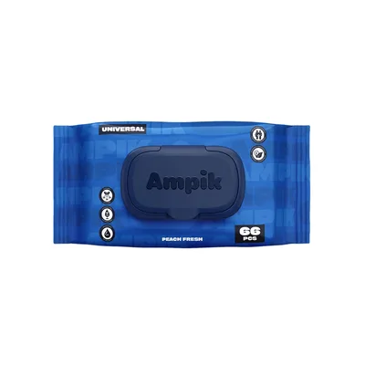 Вологі серветки Ampik Light Універсальні 66 шт. (4850042980046)