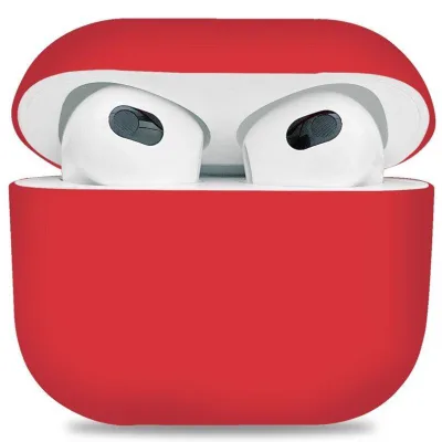 Чохол для навушників Armorstandart Ultrathin Silicone Case для Apple AirPods 3 Red (ARM60293)