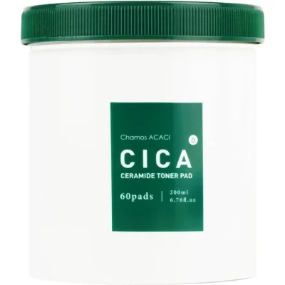 Тонік для обличчя Chamos Acaci CICA Ceramide Toner Pad 60 шт (8809639615270)