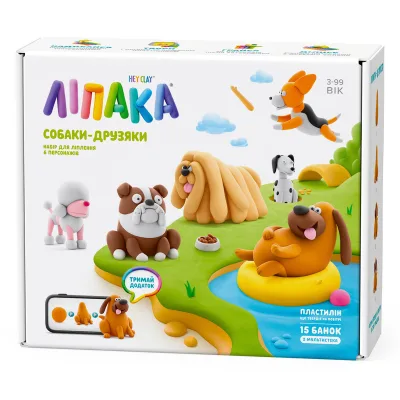 Набір для творчості Lipaka Собаки-друзяки (15030-UA01)