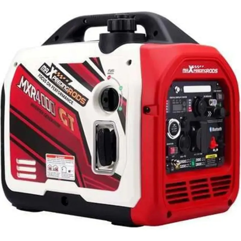 Генератор maXpeedingRODS MXR4000GT інверторний, газ/бензин, 3,2 kW, 220V, 4л, ручн/електро/ДК (mxr4000GT)