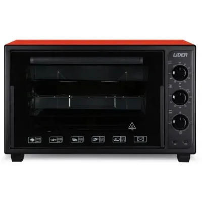 Електропіч LIDER 3623 ECO BLACK-RED