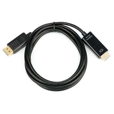 Кабель мультимедійний DisplayPort M to HDMI M 5.0m 8K/4K black Atcom (50100)
