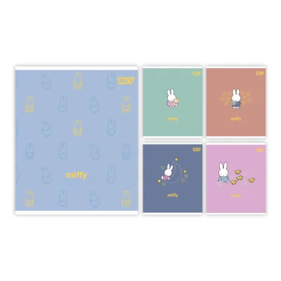 Зошит Yes Miffy Bunny А5 18 аркушів клітинка (768598)
